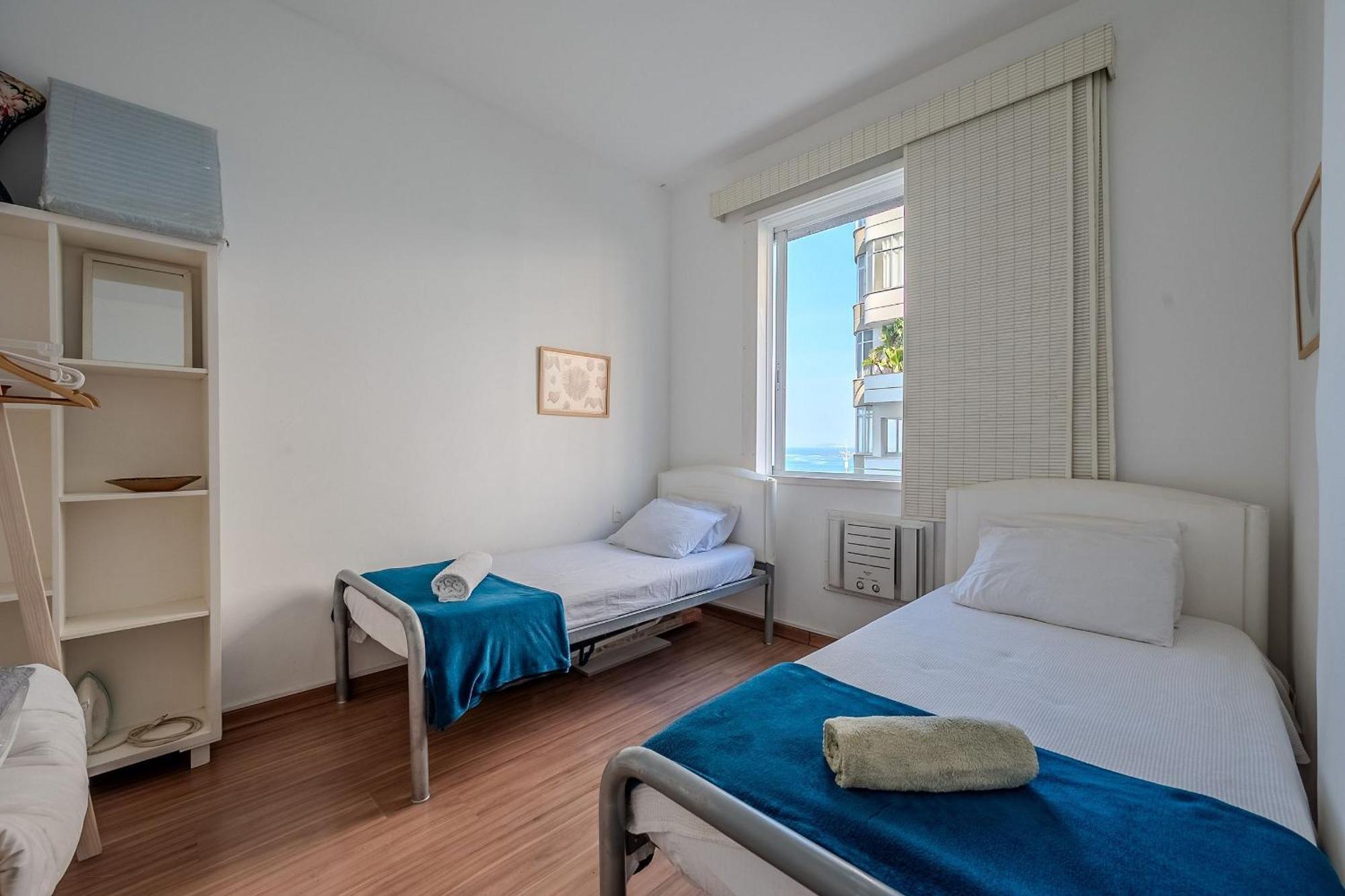 Vista Para A Praia De Copacabana, Quarto E Sala Рио-де-Жанейро Экстерьер фото
